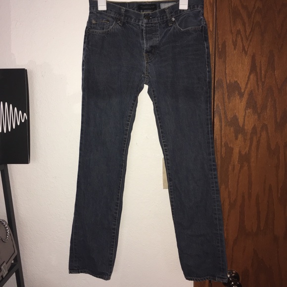 Mens aeropostale slim straight dark wash jeans 29 - Picture 1 of 8